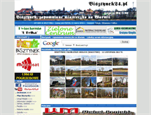 Tablet Screenshot of bisztynek24.pl